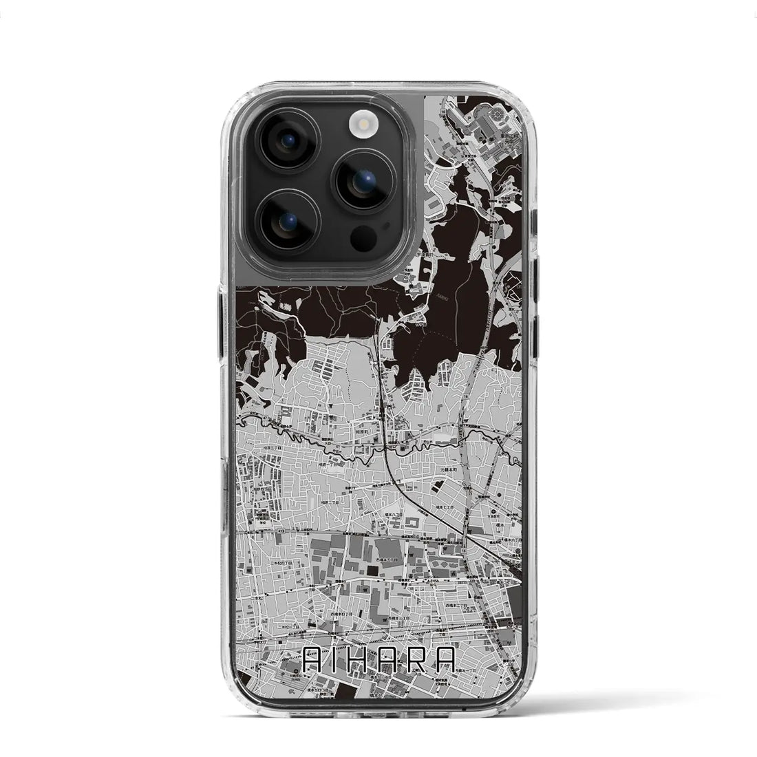 【相原(東京都)】地図柄iPhoneケース(MagSafeタイプ)