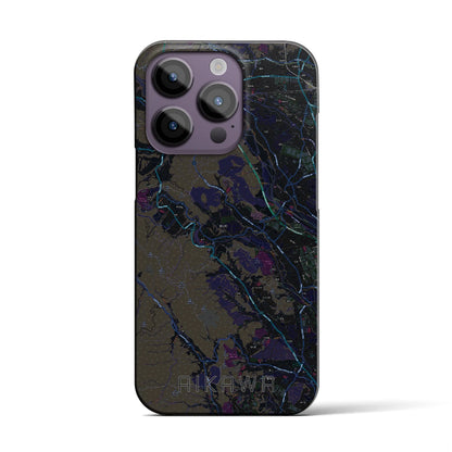 【愛川（神奈川県）】地図柄iPhoneケース（バックカバータイプ）