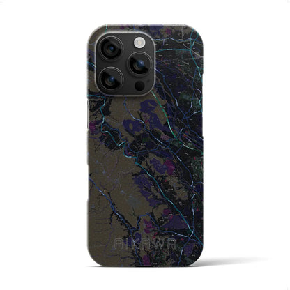 【愛川（神奈川県）】地図柄iPhoneケース（バックカバータイプ）