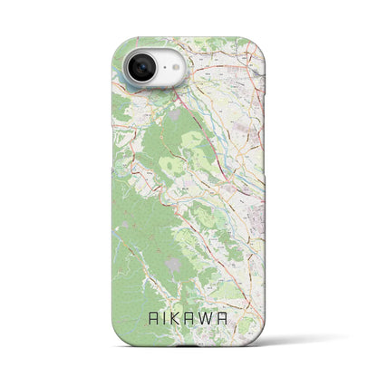 【愛川（神奈川県）】地図柄iPhoneケース（バックカバータイプ）