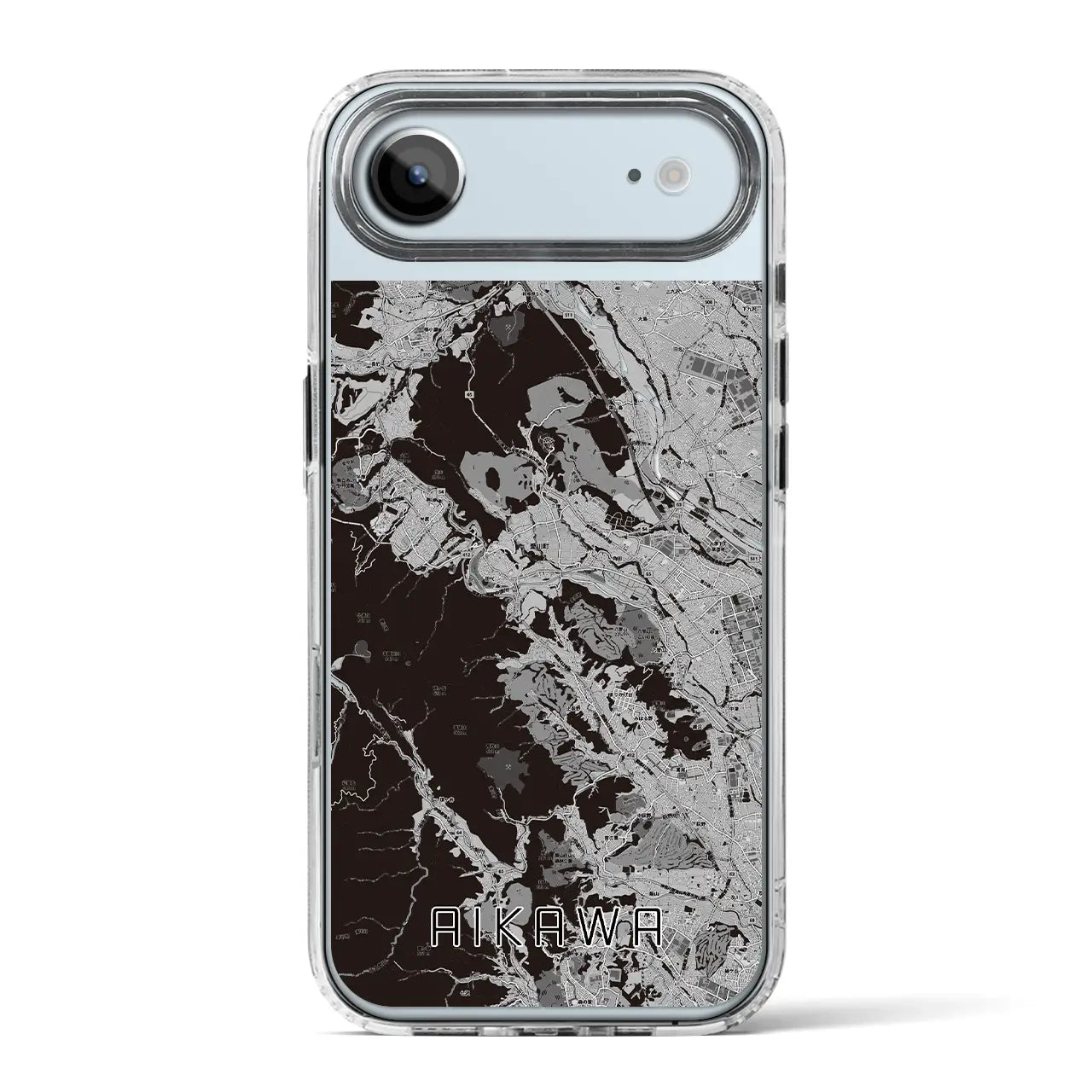 【愛川（神奈川県）】地図柄iPhoneケース（MagSafeタイプ）