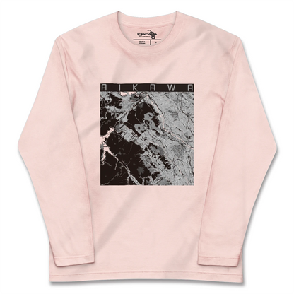 【愛川（神奈川県）】地図柄ロングスリーブTシャツ