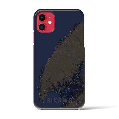 【相川（新潟県）】地図柄iPhoneケース（バックカバータイプ）