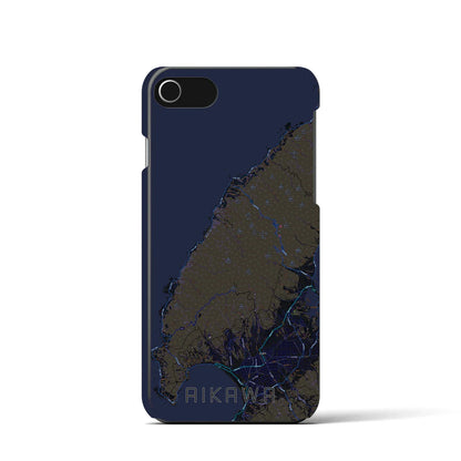 【相川（新潟県）】地図柄iPhoneケース（バックカバータイプ）