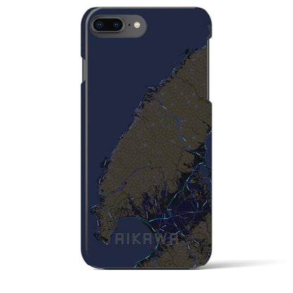 【相川（新潟県）】地図柄iPhoneケース（バックカバータイプ）