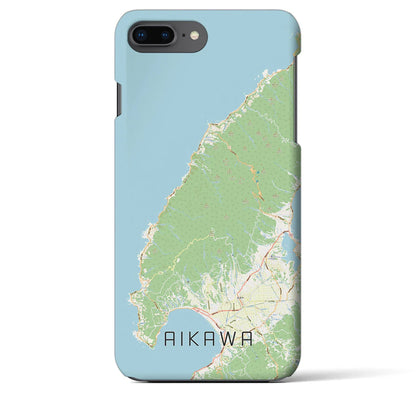 【相川（新潟県）】地図柄iPhoneケース（バックカバータイプ）