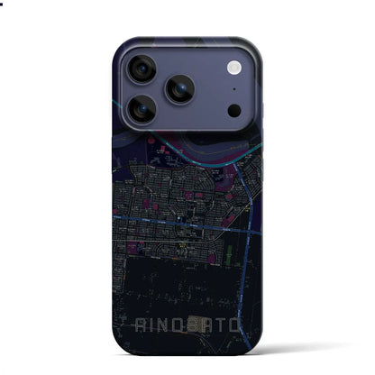 【あいの里（北海道）】地図柄iPhoneケース（バックカバータイプ）