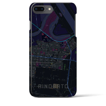 【あいの里（北海道）】地図柄iPhoneケース（バックカバータイプ）