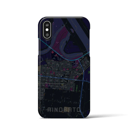 【あいの里（北海道）】地図柄iPhoneケース（バックカバータイプ）