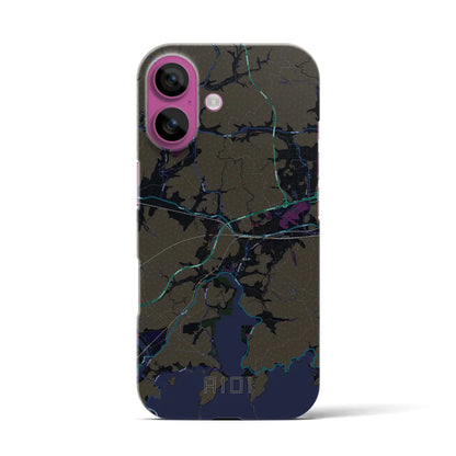 【相生（兵庫県）】地図柄iPhoneケース（バックカバータイプ）