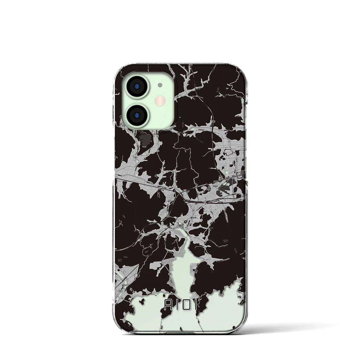 【相生（兵庫県）】地図柄iPhoneケース（クリアタイプ）