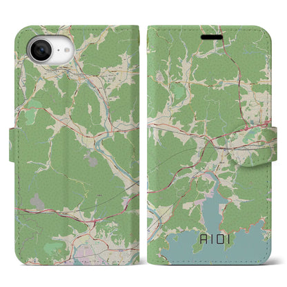 【相生（兵庫県）】地図柄iPhoneケース（手帳タイプ）