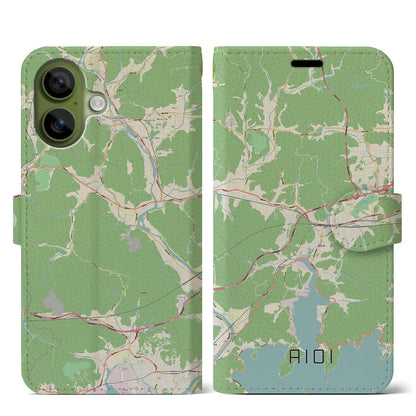 【相生（兵庫県）】地図柄iPhoneケース（手帳タイプ）