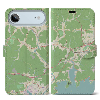 【相生（兵庫県）】地図柄iPhoneケース（手帳タイプ）