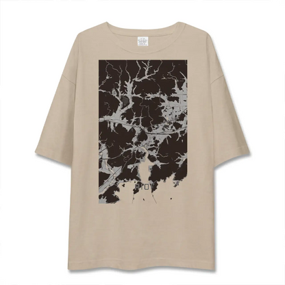 【相生（兵庫県）】地図柄ビッグシルエットTシャツ