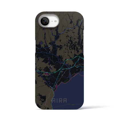 【姶良（鹿児島県）】地図柄iPhoneケース（バックカバータイプ）