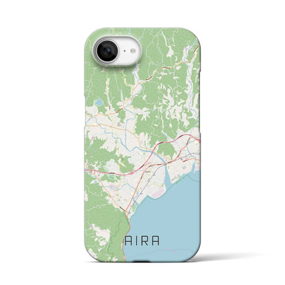 【姶良（鹿児島県）】地図柄iPhoneケース（バックカバータイプ）