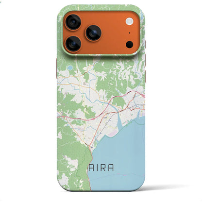 【姶良（鹿児島県）】地図柄iPhoneケース（バックカバータイプ）