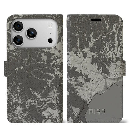 【姶良（鹿児島県）】地図柄iPhoneケース（手帳タイプ）