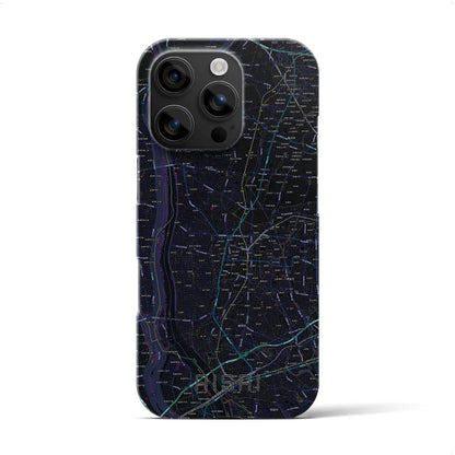 【愛西（愛知県）】地図柄iPhoneケース（バックカバータイプ）