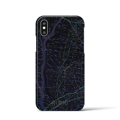 【愛西（愛知県）】地図柄iPhoneケース（バックカバータイプ）