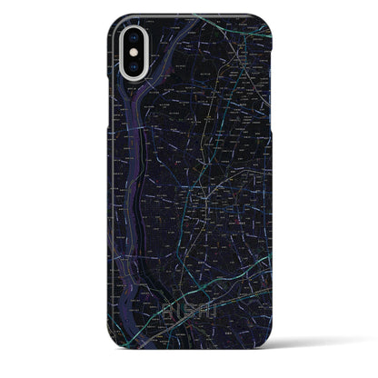 【愛西（愛知県）】地図柄iPhoneケース（バックカバータイプ）