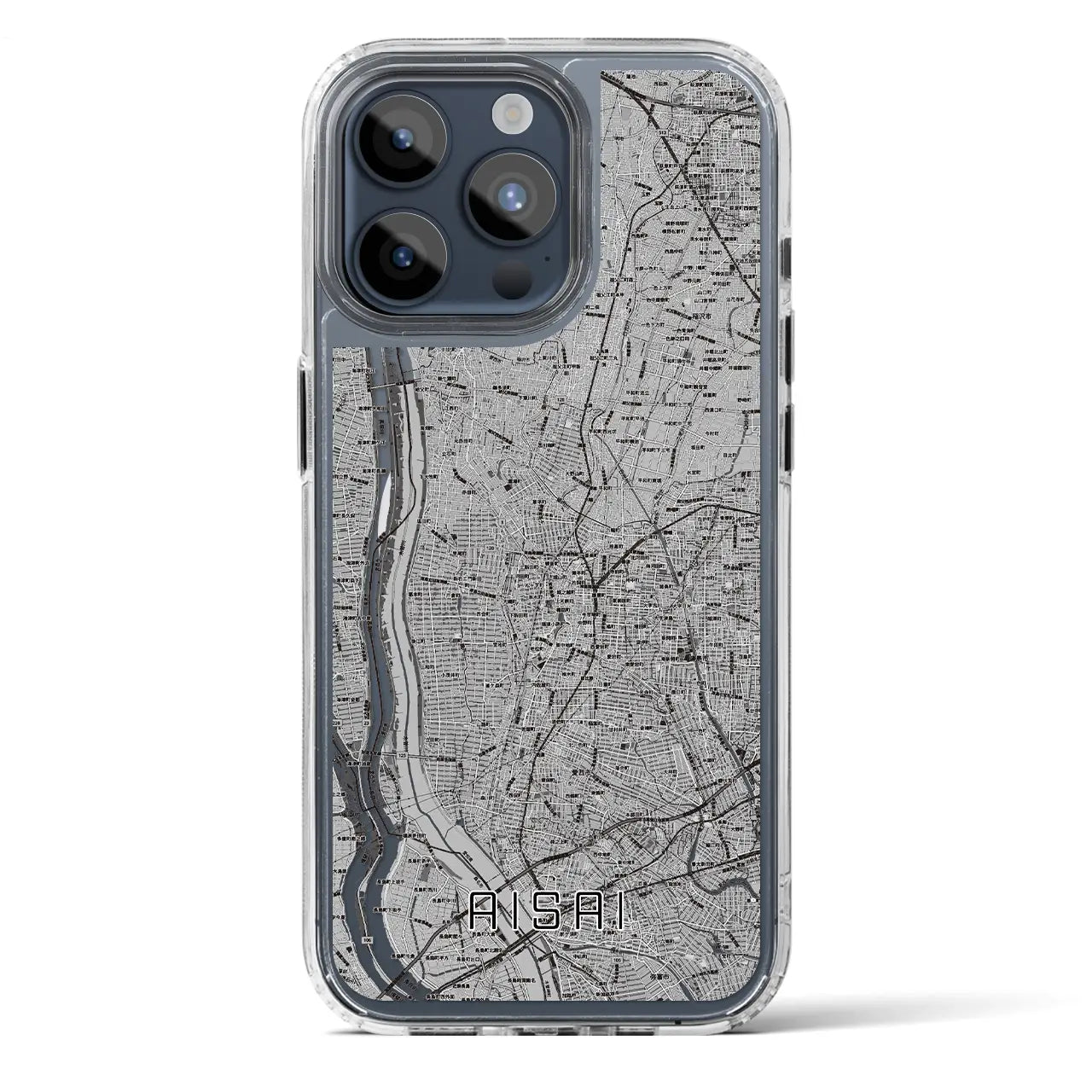 【愛西（愛知県）】地図柄iPhoneケース（MagSafeタイプ）