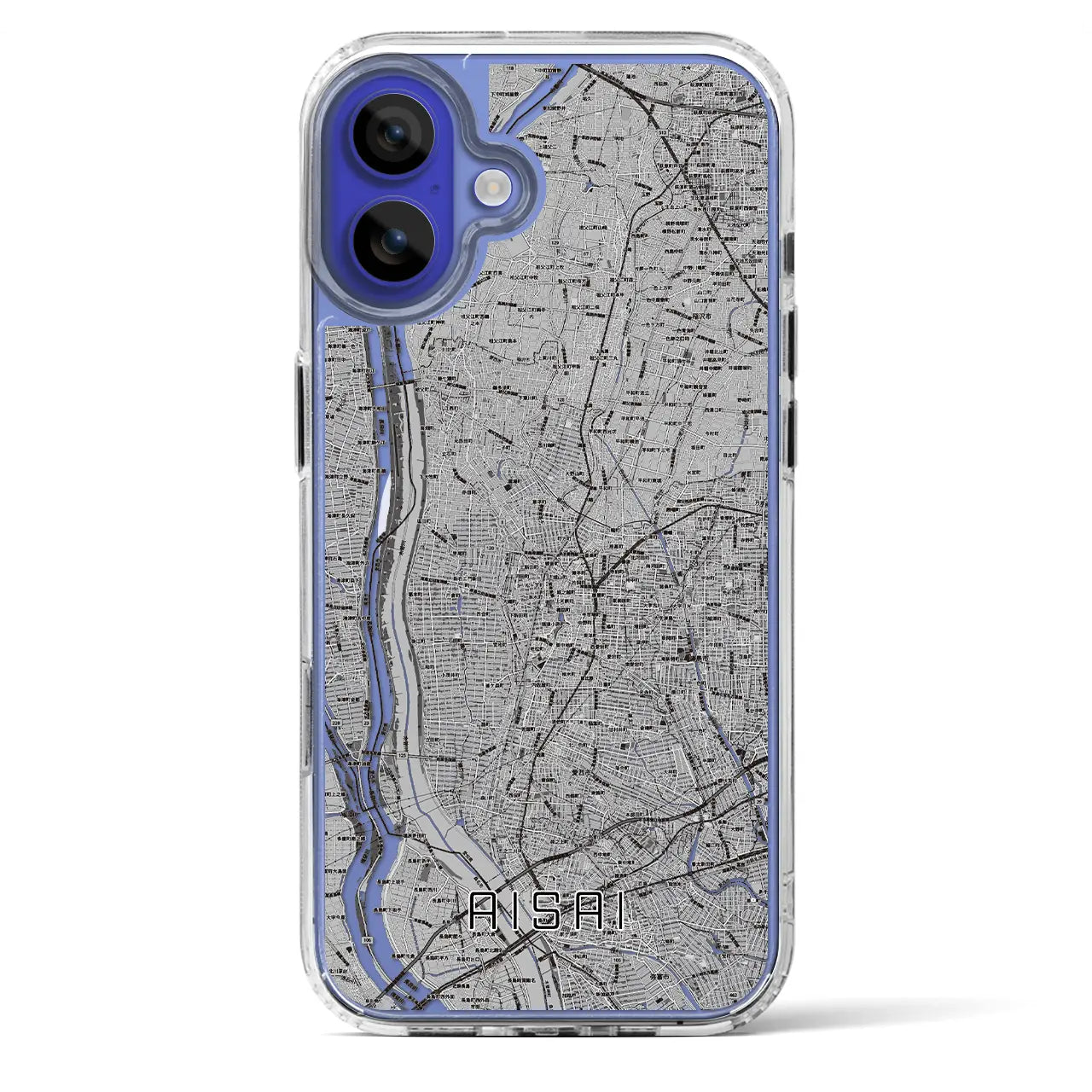 【愛西（愛知県）】地図柄iPhoneケース（MagSafeタイプ）