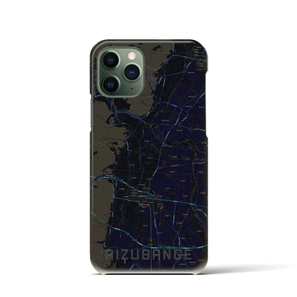 【会津坂下（福島県）】地図柄iPhoneケース（バックカバータイプ）