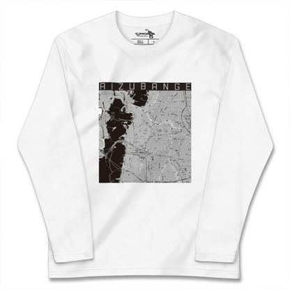 【会津坂下（福島県）】地図柄ロングスリーブTシャツ