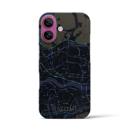 【藍住（徳島県）】地図柄iPhoneケース（バックカバータイプ）