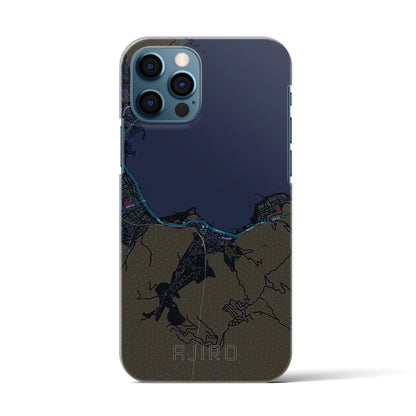 【網代（静岡県）】地図柄iPhoneケース（バックカバータイプ）