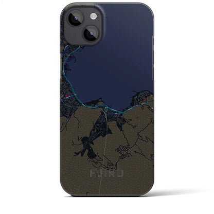 【網代（静岡県）】地図柄iPhoneケース（バックカバータイプ）