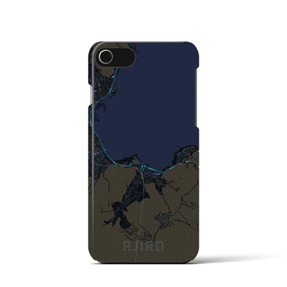 【網代（静岡県）】地図柄iPhoneケース（バックカバータイプ）