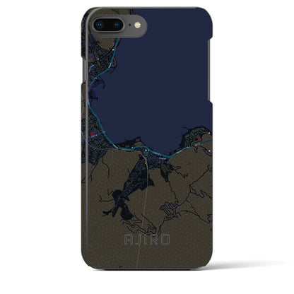 【網代（静岡県）】地図柄iPhoneケース（バックカバータイプ）