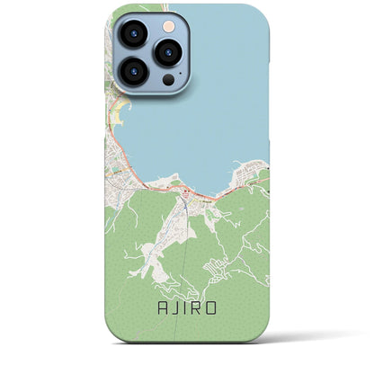【網代（静岡県）】地図柄iPhoneケース（バックカバータイプ）