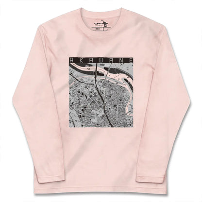 【赤羽（東京都）】地図柄ロングスリーブTシャツ