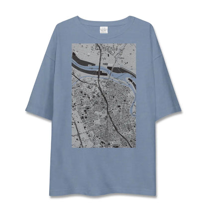 【赤羽（東京都）】地図柄ビッグシルエットTシャツ