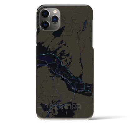 【赤平（北海道）】地図柄iPhoneケース（バックカバータイプ）