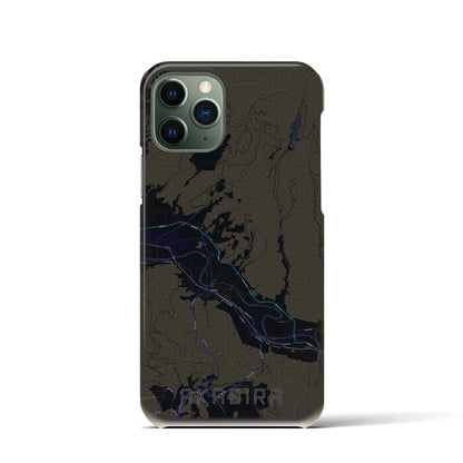 【赤平（北海道）】地図柄iPhoneケース（バックカバータイプ）