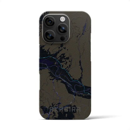 【赤平（北海道）】地図柄iPhoneケース（バックカバータイプ）