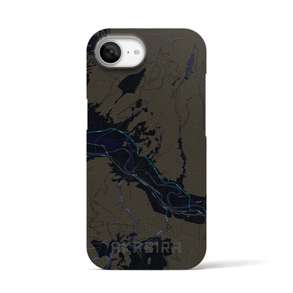 【赤平（北海道）】地図柄iPhoneケース（バックカバータイプ）