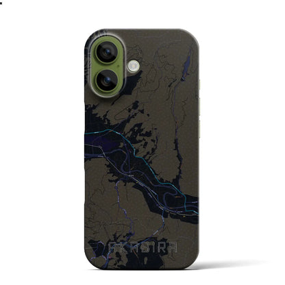 【赤平（北海道）】地図柄iPhoneケース（バックカバータイプ）