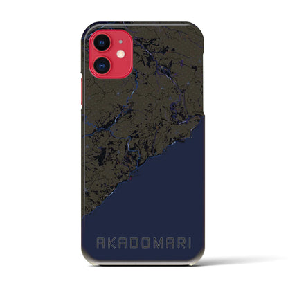 【赤泊（新潟県）】地図柄iPhoneケース（バックカバータイプ）