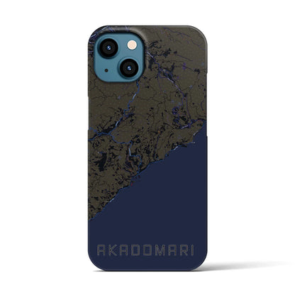 【赤泊（新潟県）】地図柄iPhoneケース（バックカバータイプ）