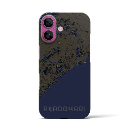 【赤泊（新潟県）】地図柄iPhoneケース（バックカバータイプ）