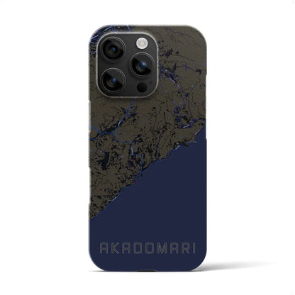 【赤泊（新潟県）】地図柄iPhoneケース（バックカバータイプ）