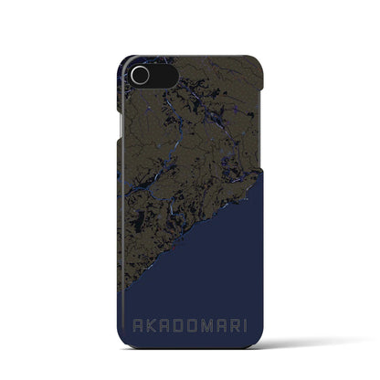 【赤泊（新潟県）】地図柄iPhoneケース（バックカバータイプ）