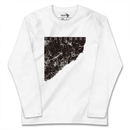【赤泊（新潟県）】地図柄ロングスリーブTシャツ