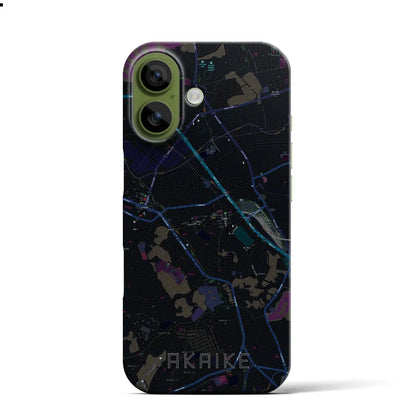 【赤池（愛知県）】地図柄iPhoneケース（バックカバータイプ）